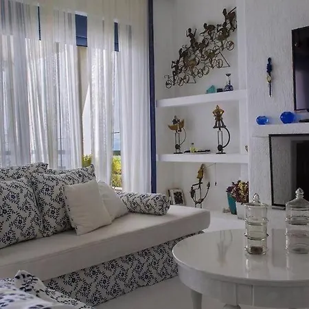 White-blue Luxury 1 Βίλα Pefkali
